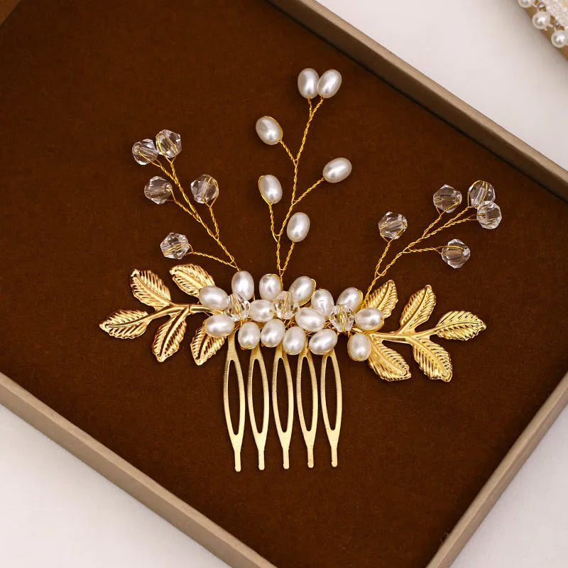 Bridal Pearl Hair Comb