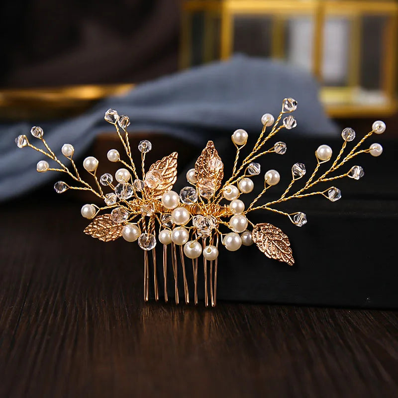 Bridal Pearl Hair Comb
