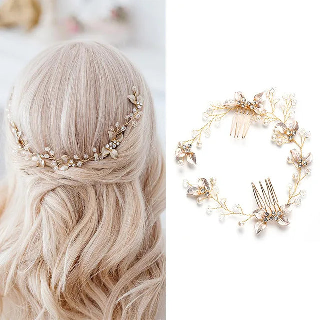 Bridal Pearl Hair Comb